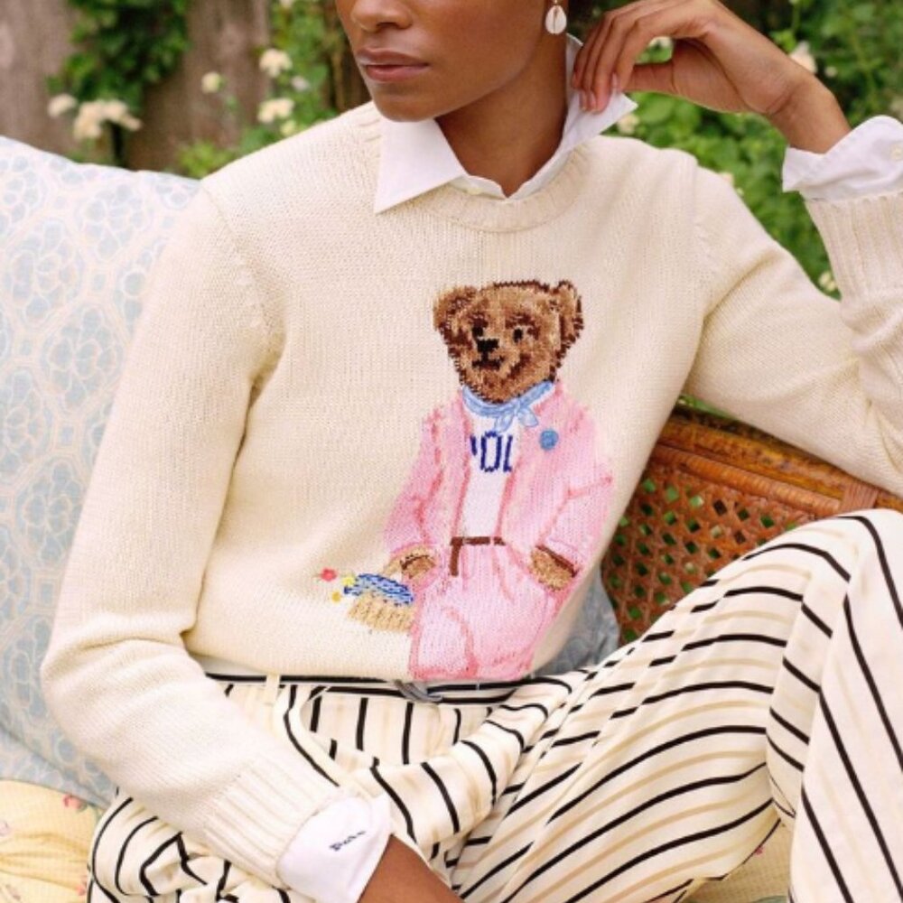 Picnic Polo Bear Sweater